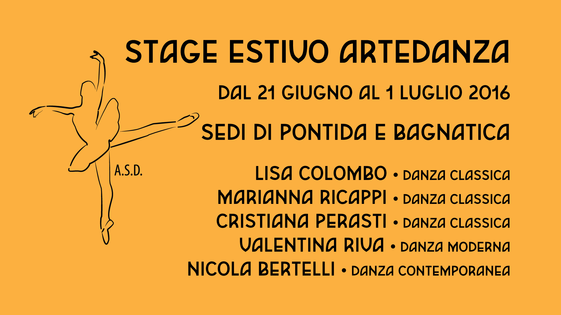 stage estivo artedanza